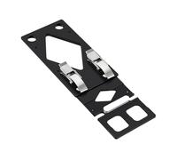 Fenteer Guide Rail Square Electric Circular Saw Guide, Stable, Portable, Easy Use Sturdy Angle Stop 90 Degree Right Angle, Black
