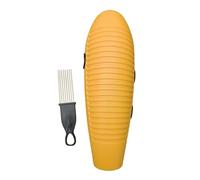 Fenteer Guiro Instrument Latin Percussion Sensory Training Professional Educational Toy Musical Training Tool for Home Music Learning, Yellow