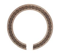 Fenteer Guitar Rosette,Decoration Accessories, Component, Decorative,Wood Soundhole Inlay Rosette Classical Guitar Sound Hole Decal