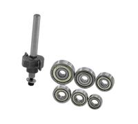 Fenteer Guitar Trim Tool Parts Sturdy Metal with Bearing Edge Trimming Edge Slotting for DIY Enthusiasts Professional Luthiers