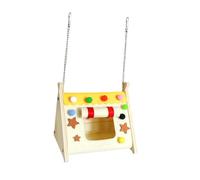 Fenteer Hamster Hideout Small Animal Hiding Place Activity Animal Nest Guinea Pig Tunnel for Squirrel Chinchilla Hedgehogs