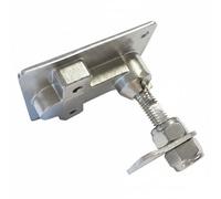 Fenteer Handle Lock Access Lock Lock Stainless Steel Hardware Resists Rust for Boat Panels Secure Storage Suitable for Boat Owners Ship Builders Marine Maintenance