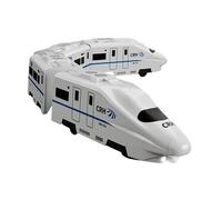 Fenteer High Speed Railway Express Car Simulation City Kids Train Set for Boys and Girls Ages 3+ Years Party Toy Birthday Gift