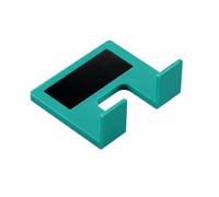 Fenteer Hinge Installation Aid Cabinet Hinge Jig Guide Template Door Positioning Spacer Tool Design with Backplate for Fastener Holding Suitable for Furniture, Blue, 1 PC