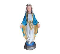 Fenteer Holy Mother Figurine Stall Wedding Crafts Office Home Decoration Mother's Day Decoration Statue