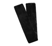 Fenteer Horse Girth Cover Absorb Sweat Protector Protection Cinch for Daily Eventing Showing Training Enthusiasts, Black