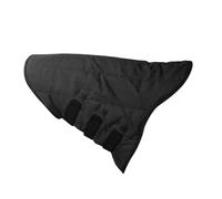 Fenteer Horse Neck Cover Scarf Universal Thickened 600D Oxford Equestrian Accessory Water Resistant Filled Winter Neck Warmer, Black