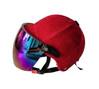 Fenteer Horse Riding Helmet Equestrian Helmet Summer Lightweight Decorative Knight Hat for Men Women Horse Riding Gear Equestrian Hat, with Colorful Mirror