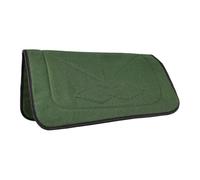 Fenteer Horse Saddle Pad Seat Cushion Equestrian Equipment Practical Training Lightweight Shock Absorption Sweat Absorbing Riding Mat, Green
