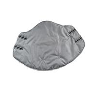 Fenteer Horse Turnout Neck Cover Polyester Versatile Premium Equestrian Accessory Universal Thickened Soft Waterproof Horse Neck Wrap, gray