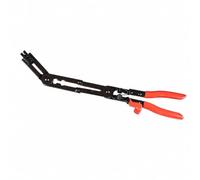 Fenteer Hose Clamp Pliers with Open Locking Mechanism and Cutting Function for Efficient Hose Removal Suitable for Auto Mechanics and General Workshop Use, Bent Long