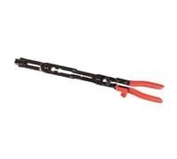 Fenteer Hose Clamp Pliers with Open Locking Mechanism and Cutting Function for Efficient Hose Removal Suitable for Auto Mechanics and General Workshop Use, Straight Long