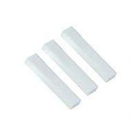 Fenteer Industrial Saddle Guitar Nut Blank Bone Saddle Bridge Piece Musical Instrument Part Wear Resistant for Long suitable for luthiers classical guitars rehearsal rooms student practice