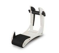 Fenteer Industrial Support Guitar Footrest Leg Rest Stool Pedal with Ergonomic Support Adjustable Settings Padded Cushion Sturdy Bar Suitable for, Array, Transparent