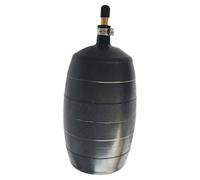 Fenteer Inflatable Pipe Plug Balloon Ball Test Plug Sealing Blocking Pipe Rubber Drain Air Inflatable Bag Sewer Test Plug for Kitchen Bathroom, 7.5cm