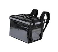 Fenteer Insulated Food Delivery Backpack Expandable Pizza Backpack, Without Bracket