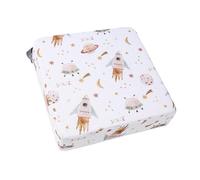 Fenteer Kids Dining Chair Boosters Seat Thickened Seat Pad Home Use Non Slip Heightening Cushion Removable Booster Cushion Comfortable