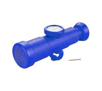 Fenteer Kids Playground Telescope Toy Monocular Telescope Portable Accessories with Compass Toy Accessory Pretend Play Kids Ages 3+