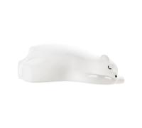 Fenteer LED Bear Night Light Bedside Light Bedside Lamp Cute Silicone Light Clap The Lights Touch Nightlight for Bedroom Decor