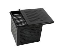 Fenteer Loaf Pan Square Mille Feuille Pan Sturdy Aluminum Alloy Plate Multipurpose Bakeware Baking Sheet Roasting Box Tart Tin, 10cmx10cmx10cm