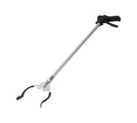 Fenteer Locking Grabber Reacher Tool Garbage Clip for Golf Courses Lakesides Railway, 12cmx83cm