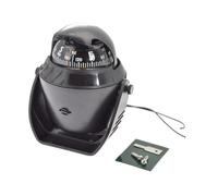 Fenteer Marine Compass with Illuminated Compass Card and Side Adjustment Knobs for Direction Reading on Boat or Car with Mounting Base Suitable for Marine