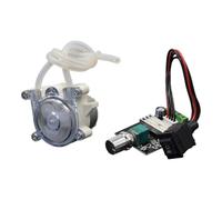 Fenteer Micro Peristaltic Pump DC6V-12V Water Liquid Pump Adjustable Speed for Lab Ink Sampling Small 500 Geared Motor for Aquarium, Type B