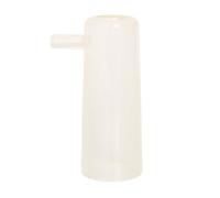 Fenteer Milking Container Transparent Milking Cup with Side Hose Connector for Milking Equipment Lightweight and Easy to Maintain Suitable for Farm Work, Style B