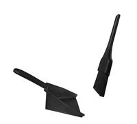 Fenteer Mini Dustpan and Brush Set Shuffleboard Accessories,Handheld Brush, Easy Handling, Dust Pan Sweep Broom Cleaning Tools