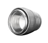 Fenteer Miniature Metal Nozzle Modification Parts Replacement Artifact Hobby Accessories Micro Spray Nozzle Compact Easy Installation, Silver 6mmx7.5mm