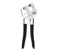 Fenteer Mounting Pliers Hand Tool Punching Keel Fastener Framing Fastener Mechanical Lever Action Punching Tight Area Access Suitable for Drywallers, Black Keel Pliers