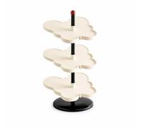 Fenteer Multilayer Shoe Rack Freestanding Shoe Organizer Shoe Stand Shoe Shelf With Compact Frame PP And Stainless Steel For Front Door Area Office Rental, Cream White