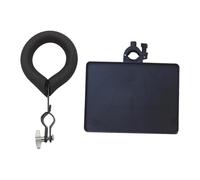 Fenteer Music Stand Extensi Mic Stand Guitar Hanger Versatile Portable Heavy Duty Clamp Holder for Home Studio Concert, style 1