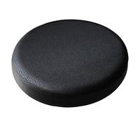Fenteer Non-slip Bar Stool Cover Round Sleeve Band Height 10cm Home Fashions, Black_35x10cm, as described