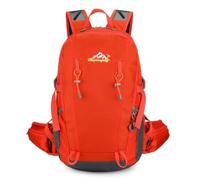 Fenteer Outdoor Hiking Rucksack Backpack Daypack Bag Gear With Structured Frame Comfortable Padding Water Repellent Access Pockets suitable for trail trekking commuting travel, Array, Orange