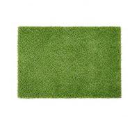 Fenteer Outdoor Synthetic Grass Turf Mat Rug Carpet Featuring Rubber Non Slip Backing and Polypropylene Support Fibers Suitable for Garden Poolside Deck Porch, Rubber Bottom, 45x60CM