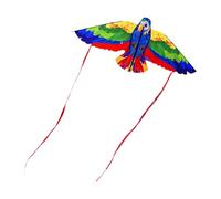 Fenteer Parrot Kite Beach Kite Lightweight Easy to Use,Cartoon Animal Kites,Children Flying Game for Family Outdoor Games,Practical, Blue