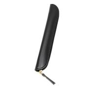 Fenteer Pencil Case Pen Bag Lovely Lightweight Organizer Stationery Box Brush Pouch for Traveling Office Makeup Maker Women Men, Black