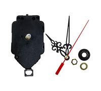 Fenteer Pendulum Clock Movement Mechanism repair Parts Replacement with 1 Pairs Hands for DIY Clock Repair Supplies, Thread10mm Axis 19mm