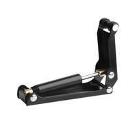 Fenteer Piano Slow Close Device Compact Aluminum Alloy Thin Piano Slow Closing Soft Fall Device, Black