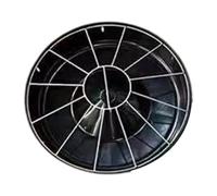 Fenteer Piglet Feeder,Livestock Pig Feeding Bucket,Animal Husbandry Supplies,Food Fodder Slots,Pig Trough for Poultry Farm Ranch Pet, Single layer