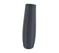 Fenteer Plastic Tall Vase floor standing extra large floor vases Large Flower Vase Modern Gift Home Decor Decorative vases for Bedroom Dining Room Living Room Corner Office (Style B,Gray-S)