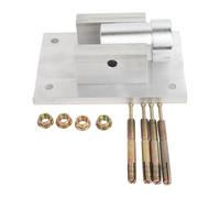 Fenteer Pole Dance Fixed Plate Rectangular Top Plate Dancing Hardware More and Stability Professional Premium Easy to Install