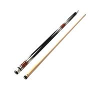 Fenteer Pool Cue Adult Snooker 12.5 mm Tip Two Section Pool Billiard Cue for Beginner Billiard Player Practice Hall Club