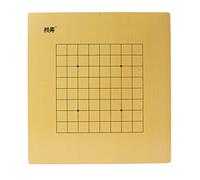 Fenteer Portable Chinese Weiqi Wooden Board Go Chessboard Game for Entertainment