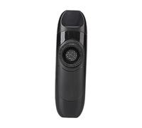 Fenteer Portable Kazoo with Membranes with Neck Rope Accompaniment Musical Instrument Mouth Kazoo for Music Lovers Concert Stage Show, black