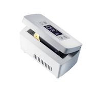 Fenteer Portable Medicine Travel Case with USB Powered Digital Display Fits Pens Vials in Carryalls Vehicles for Secure Temperature Control Suitable for Daily Use