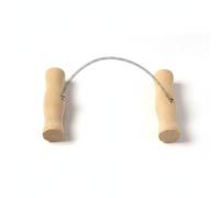 Fenteer Pottery Cutting Wire Clay Cutter Wire Tool Slice Trim Shape With Sturdy Steel Wire And Smooth Wood Grips Suitable for ceramic workshops ceramics classes sculpting studios pottery wheel work
