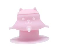 Fenteer Puppy Milk Feeder,Nursing Station 4 Nozzles Newborn Puppy Feeder Pet Milk Feeding Bowl for Whelping Cats Dogs Small Animals, Pink
