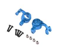 Fenteer RC Front Steering Cup RC Car Parts Sturdy Modified Professional Multiuse Replaces Aluminum Front Steering Component 1:7 Scale, Blue